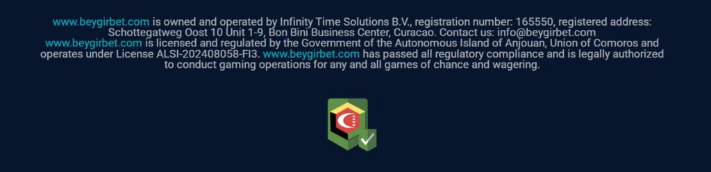 beygirbet lisans bilgileri